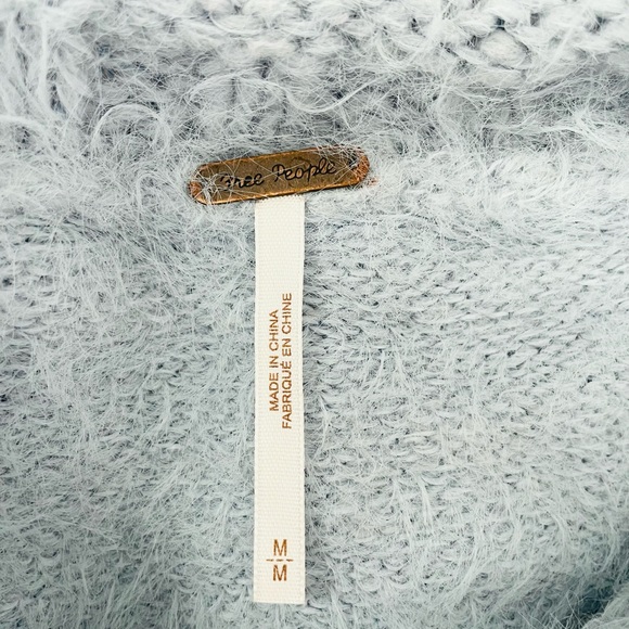 Free People Just Peachy Pullover Sweater Size M - Picture 3 of 5